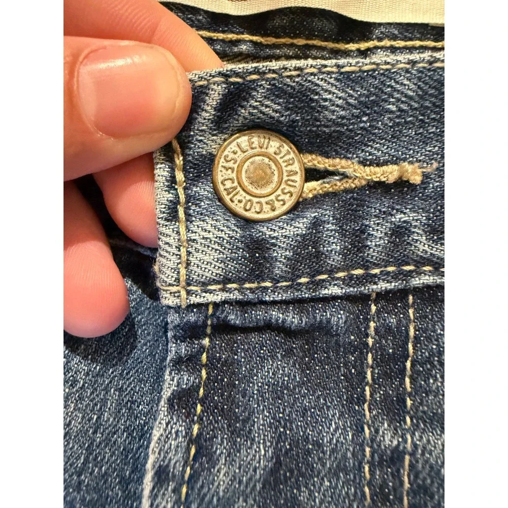 Levi's 550 Relaxed Fit Jeans Mens 33x30 Blue Medium Wash Denim Tapered Leg